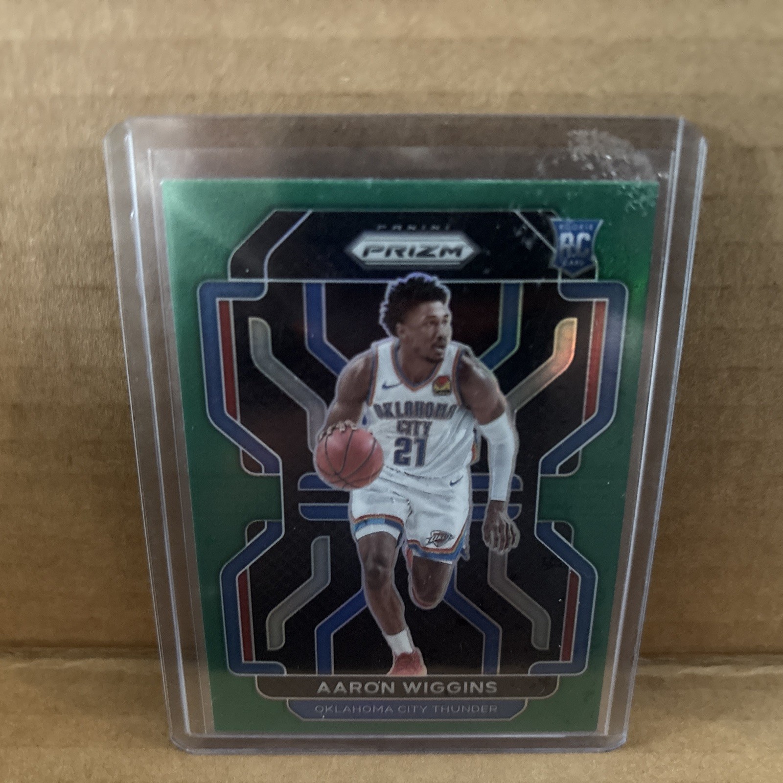 2021-22 Panini Prizm - Aaron Wiggins #286 Green Prizm (RC)