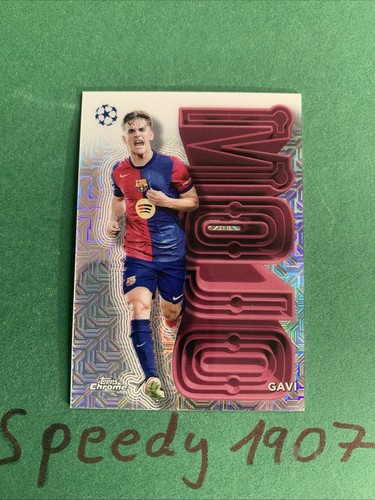 Topps UCC Flagship 24/25 Mojo Gavi Barcelona Champions League 2024 #MJ-8 - Picture 1 of 1