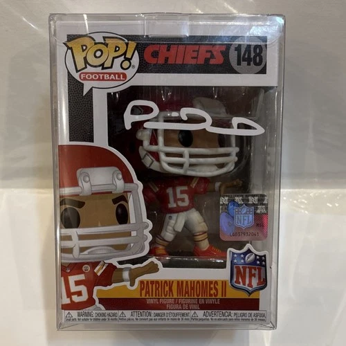 Funko Pop! Vinyl NFL Chiefs #148 Patrick Mahomes II Autographed Figure