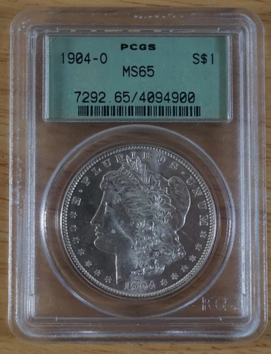 1904 O Morgan Silver Dollar $1 PCGS MS65 - OGH