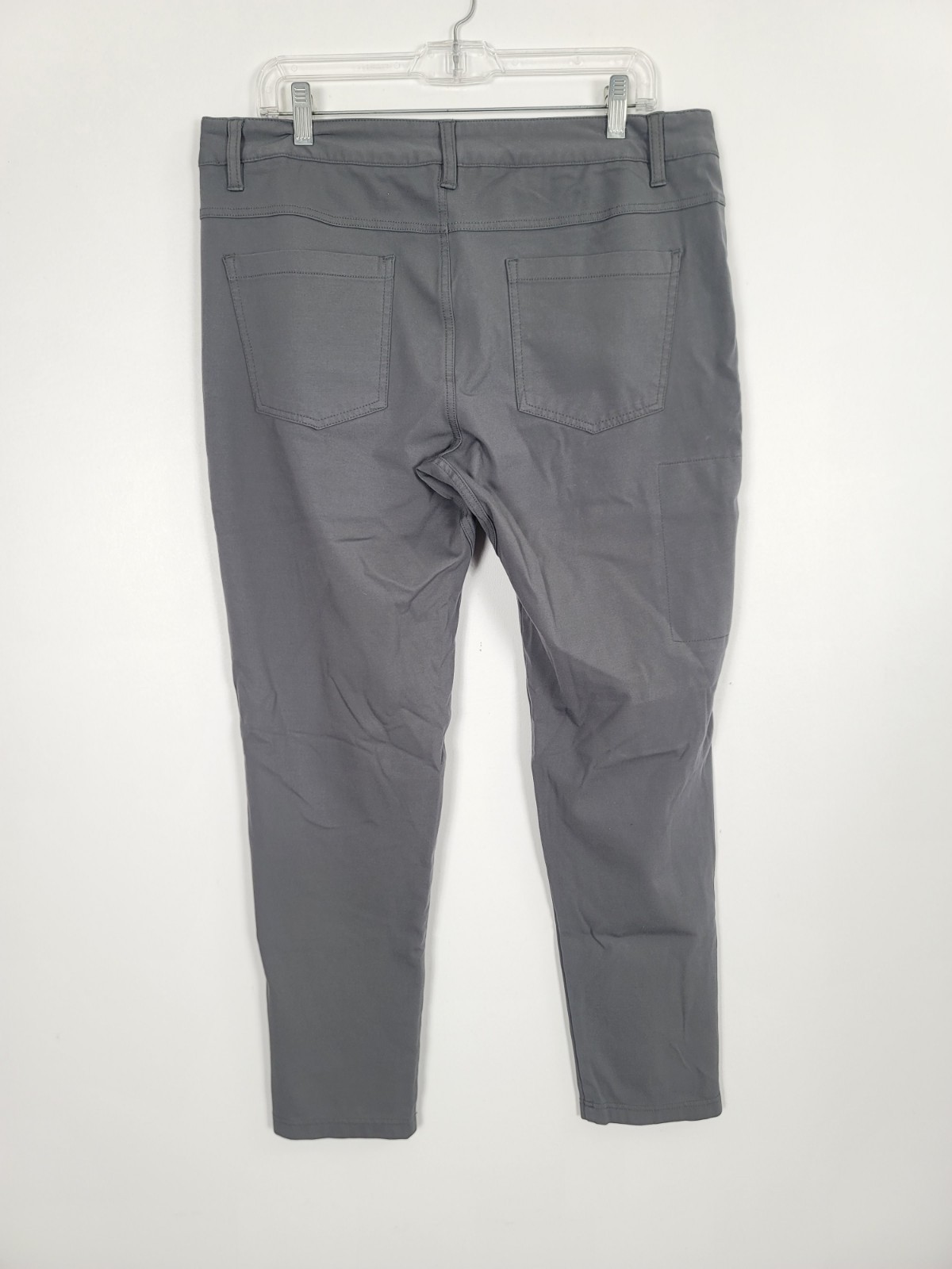 BYLT Everyday Pant 2.0 Mens XL Performance Stretch Chino Golf Travel Casual Gray