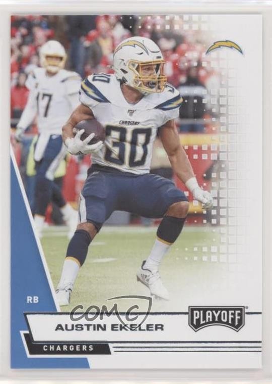 2020 Panini Playoff Austin Ekeler #98 h5s