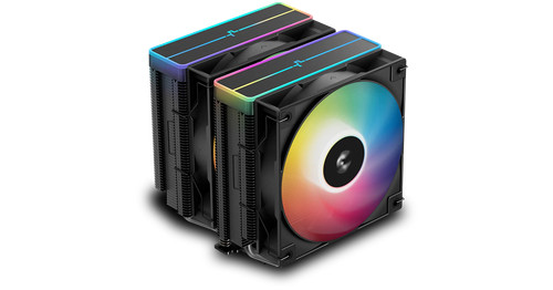 DeepCool AG620 BK ARGB V2 Dual-Tower CPU Cooler 260W