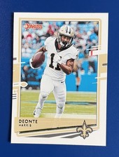2020 Donruss Football Deonte Harris New Orleans Saints #180