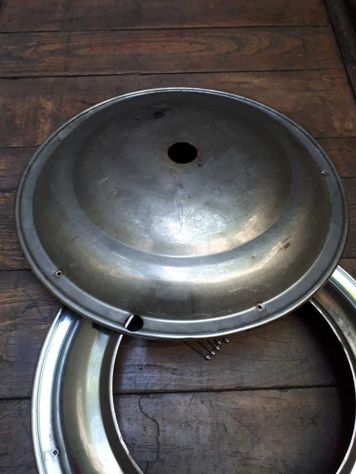 Cubierta de rueda Harley Davidson 16 pulgadas enchapada nudillo cacerola válvula lateral Ul El Fl Foto 3 de 4