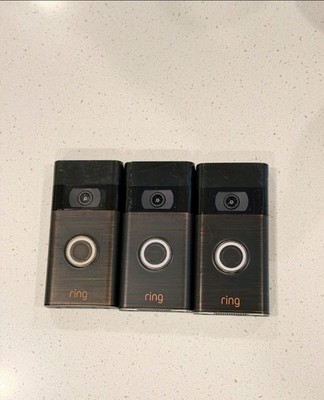 Ring Video Doorbell 2nd Gen 1080p (Venetian Bronze) - Device Only - No Mount