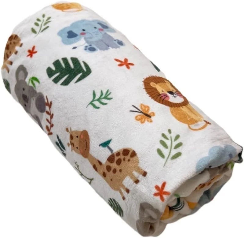 Cozy Minky 婴儿毯 30x40 英寸 - 适合幼儿拥抱和旅行 — 第 4/4 张图片