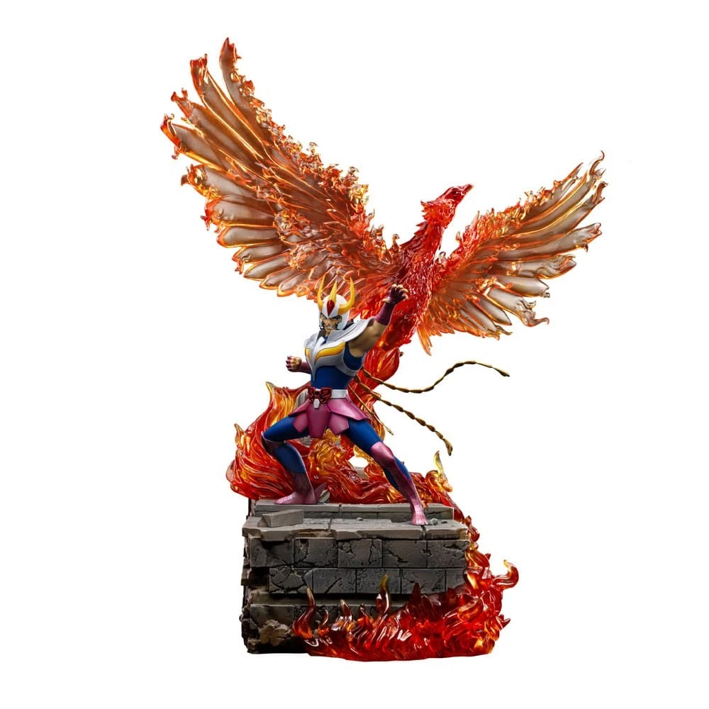 Saint Seiya Deluxe Art Scale Statua 1/10 Phoenix Ikki 41 Cm Iron Studios
