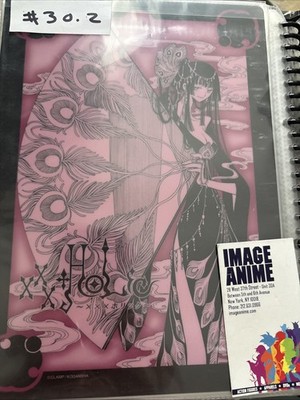 Vintage Xxxholic Pencil Board Shitajiki Anime Japan 7x10 #30.2 