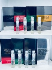 Viktor Rolf Spicebomb Men Perfume Collection Sample Spray Vials 8pc Set