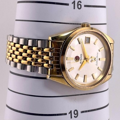 RADO Golden Horse クォーツ時計 ゴールド/シルバー Rado Golden Horse Watch Men Automatic Gold Round Date Swiss