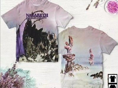 Nazareth Rock Band Hair Of The Dog Album Cover AOP 3D T Shirt Full Size S-5XL