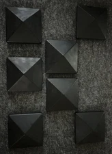 Fence & Deck Top Post Caps Black Square 5.5 X 5.5in Made For 4in Posts