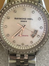 Raymond Weil Geneve Freelancer Automatic Diamond Ladies Watch Swiss made Ref 243