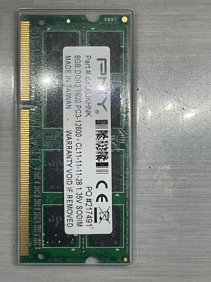 PNY Memory Sticks DDR3, 16GB, 2x8GB 1600MHz CL11 1.35V, 1.35V New Factory Sealed - Image 4 of 4