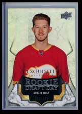 2023-24 Upper Deck Black Diamond Exquisite Collection Rookie Draft Day Dustin