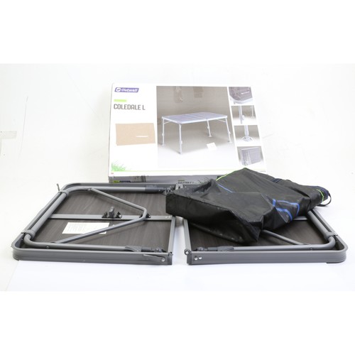 Outwell Coledale Campeggio Pieghevole Tavolo Giardino + Difettoso (277642) - 第 1/8 張圖片