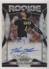 2019 Panini Prizm Rookie Blue Wave 18/60 Kevin Kramer #RA-KK Auto 2r8