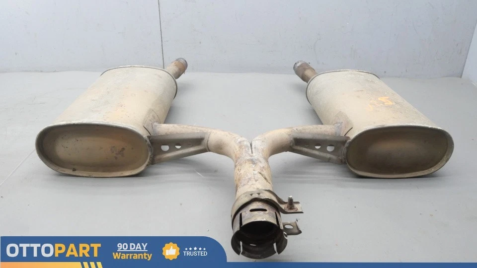 Silenciador de escape central trasero Lexus LS400 1995-2000 DOBLE TUBO FABRICANTE DE EQUIPOS ORIGINALES 55001 Foto 4 de 4