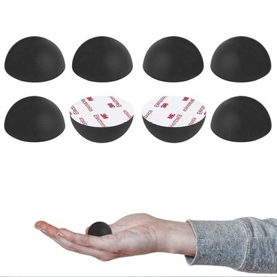 1.25'' Silicone Hemisphere Bumpers Isolation Feet Non-Skid Speaker Pads with A...