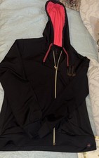 Ladies Lipsy Zip Up Hoodie Size large