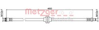 Bremsschlauch Metzger Autoteile 4111833 FüR Renault Captur 1 Tce J5AU 120 Dci