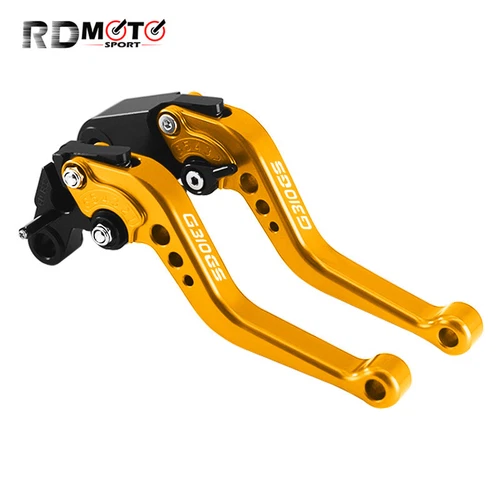 For BMW G310R G310GS 2017-2022 2023 Adjustable Brake clutch Handle levers - Picture 3 of 34