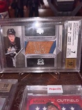 2006-2007 Alex Ovechkin The Cup Scripted Swatches Patch Auto #/25 BGS 7 🔥👀