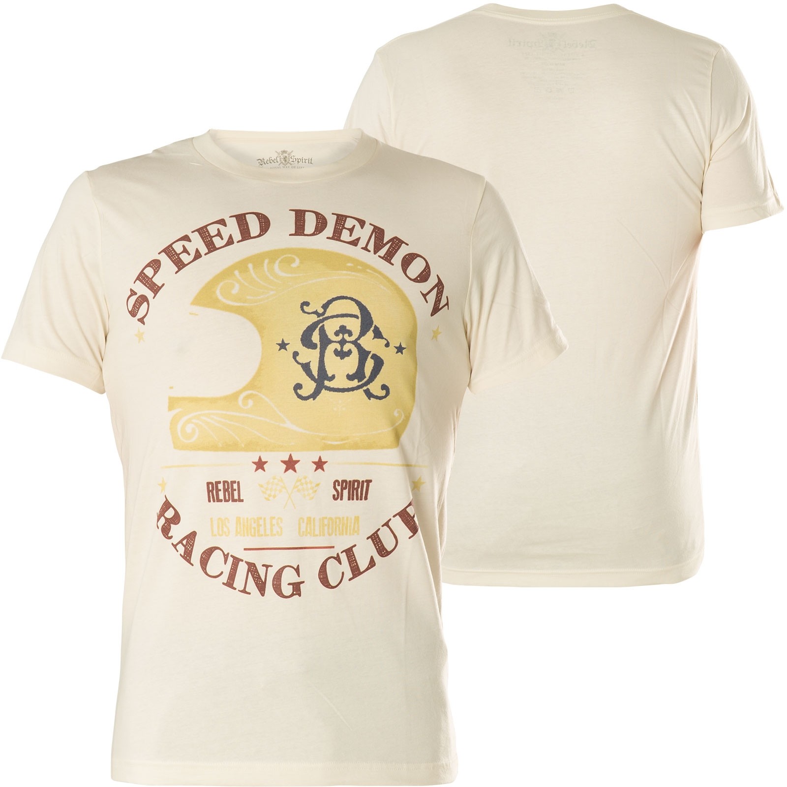 Футболка REBEL SPIRIT RSSK181926 Футболки с натуральным кремом