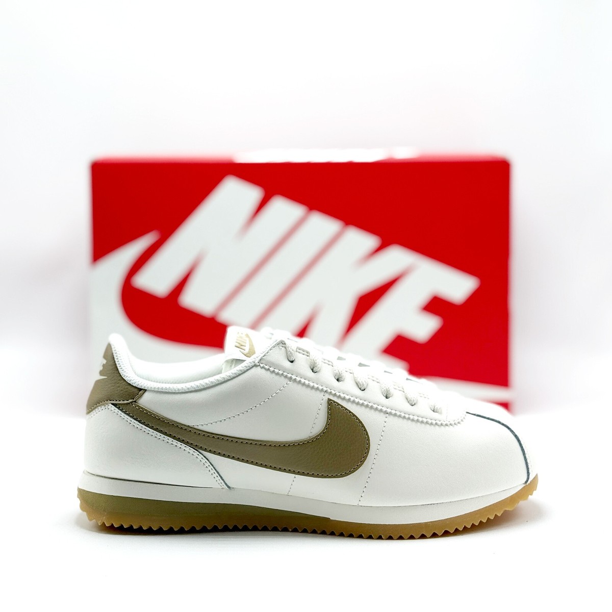 NEW* Men Nike Cortez Leather Sail / Beige (DM4044 109) ? | eBay