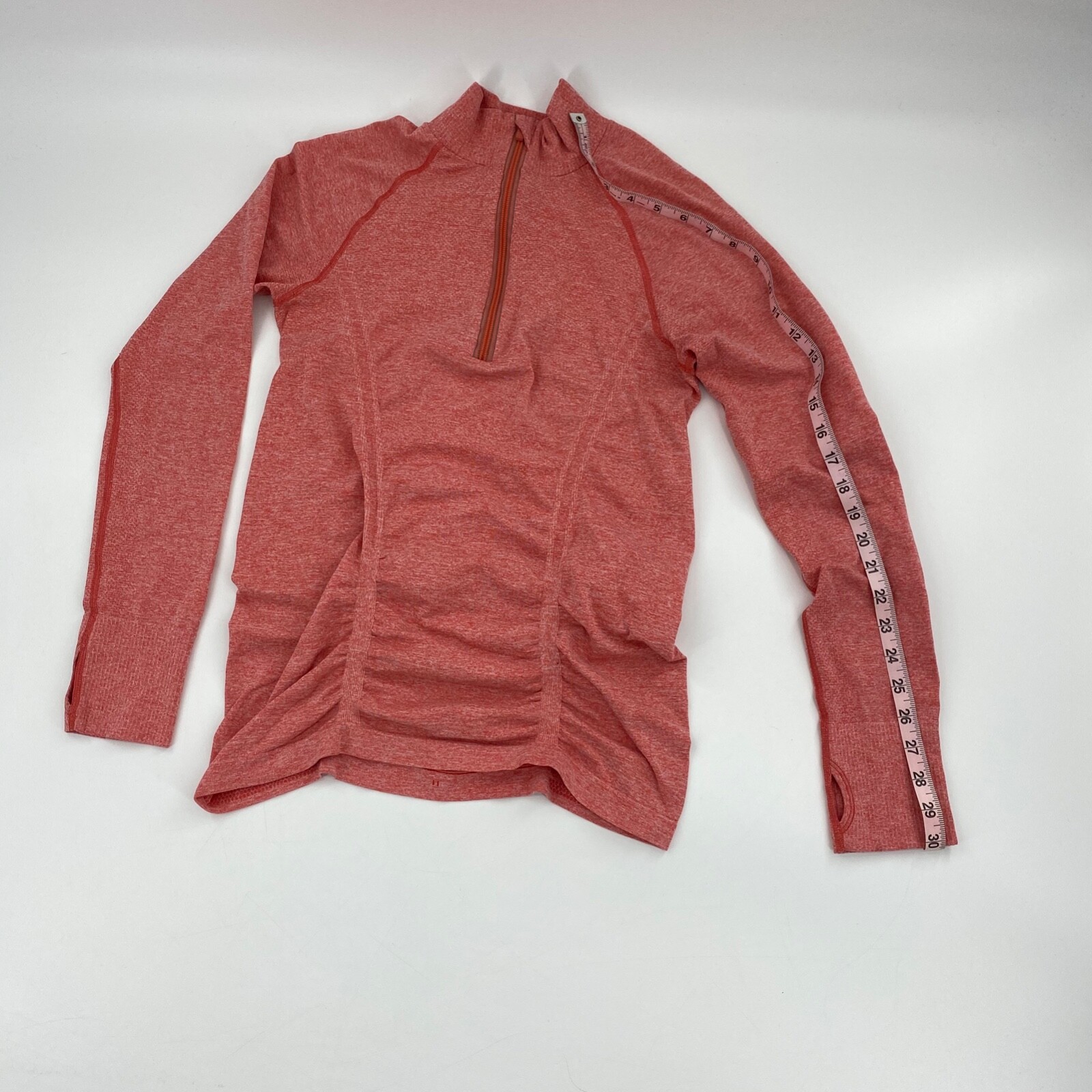 ATHLETA Medium Tracker Half Zip Pullover Running … - image 8