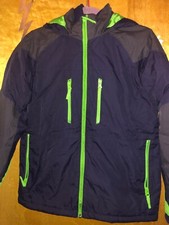 The Children's Place  Boys Winter 2 in 1 Jacket Coat Size XL 14 Navy Blue NEW