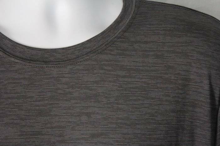 Mens Silky Athletic T Shirt Size Large Active Wear Sports Fitness Running Casual image 2