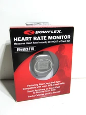 New Bowflex F10 Fitwatch Strapless Heart Rate Monitor Watch Silver Black