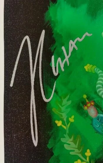 JULIO CESAR CHAVEZ Signed 16x20 Canvas Art Print AUTOGRAPH Mexico w/ PSA/DNA COA - Image 2 of 3