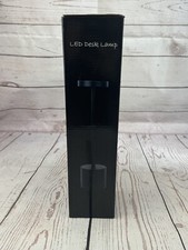 LED Cordless Portable Table Lamp USB Rechargeable 3000mAh Matte Black 3 Levels