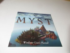 Myst PC 1996 Windows User Manual NO GAME