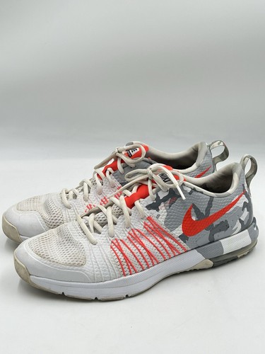 Nike Air Max Effort TR Mens Size 12 705367-161 White Gray Camo Training Shoes - Picture 8 of 15