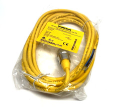 Turck RSM 40-5M Cordset 7/8" Male 4-Pin To Leads 5m U2087-11
