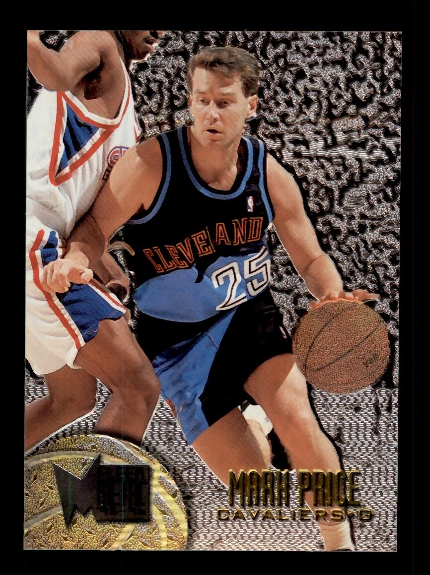 1995-96 FLEER METAL SILVER SPOTLIGHT #18 MARK PRICE