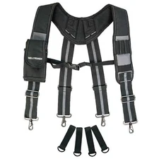 Tool Belt Suspenders Construction Work Suspenders With Detachable Phone Holder C