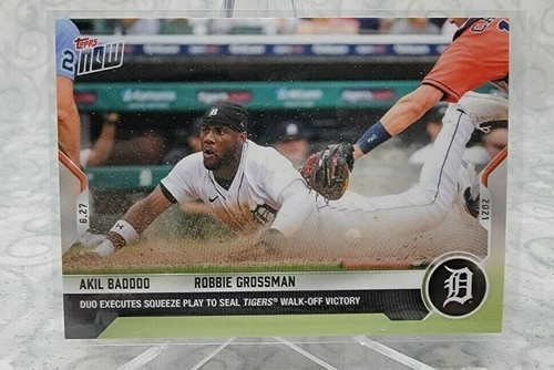 2021 Topps Now 423 Akil Baddoo / Robbie Grossman