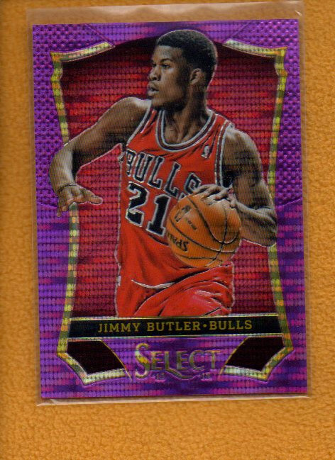 Jimmy Butler 2013-14 Panini Select Basketball Base Prizms Purple #21 /99 59/99