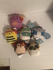 Lot Of 6 McDonald s Squishmallow Grimace Hans Cam Sunny Gordon Prince NWT