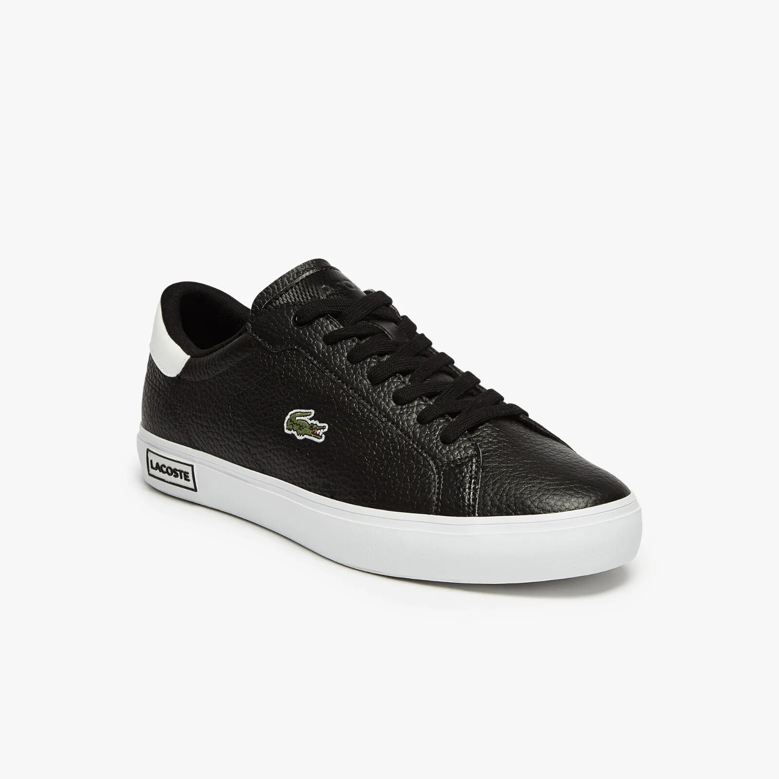 lacoste powercourt leather shoes