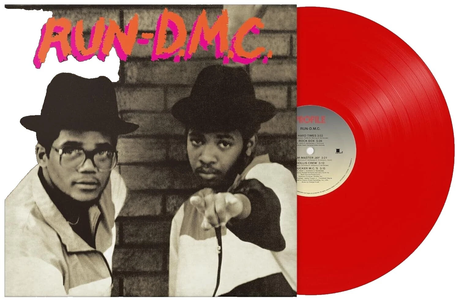 33 RPM Vinyl Records Run DMC