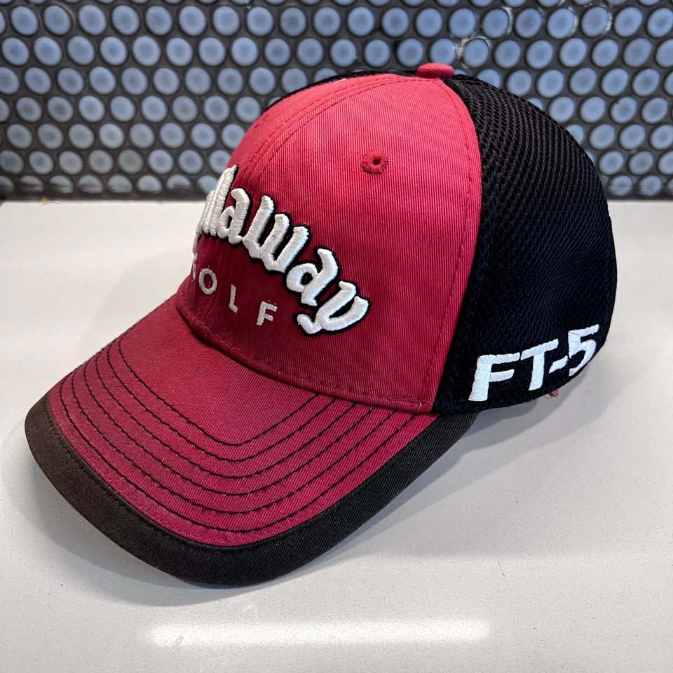 Gorra Callaway Gorra Correa Trasera Roja Negra Golfista Informal Para Hombre Golfista Foto 2 de 4