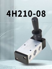 4H210-08 Manual Air Control Valve Pneumatic Switch Cylinder Hand Pull Reversing