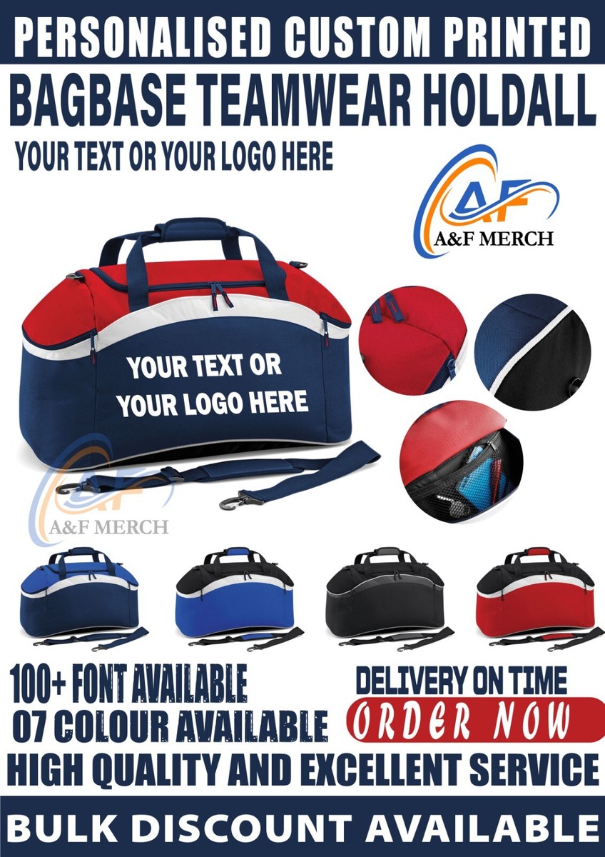 Disfraz Personalizado BagBase Equipación Bolsa de Viaje SPORTS Viaje Bolso BG572