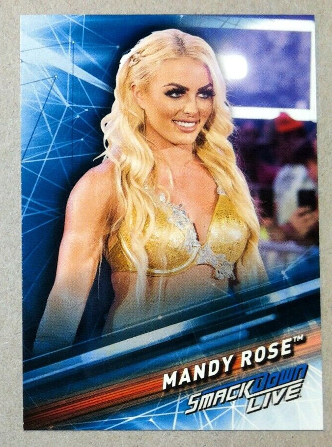 Wwe Superstar Mandy Rose Shirt 2019 Topps WWE SmackDown